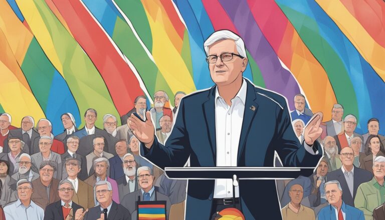 Image from article about rev. raushenbush and franklin graham on lgbt issues